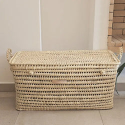 Wicker Storage Trunk