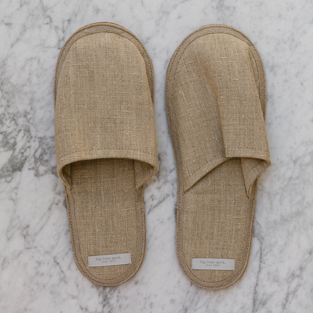 Linen Slippers Humble & Grand Linen Slippers Humble & Grand