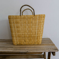reed shopper basket