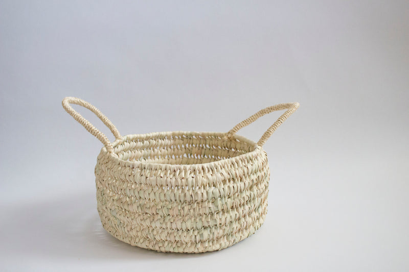 Round Open Weave Baskets - Girl and the Abode 
